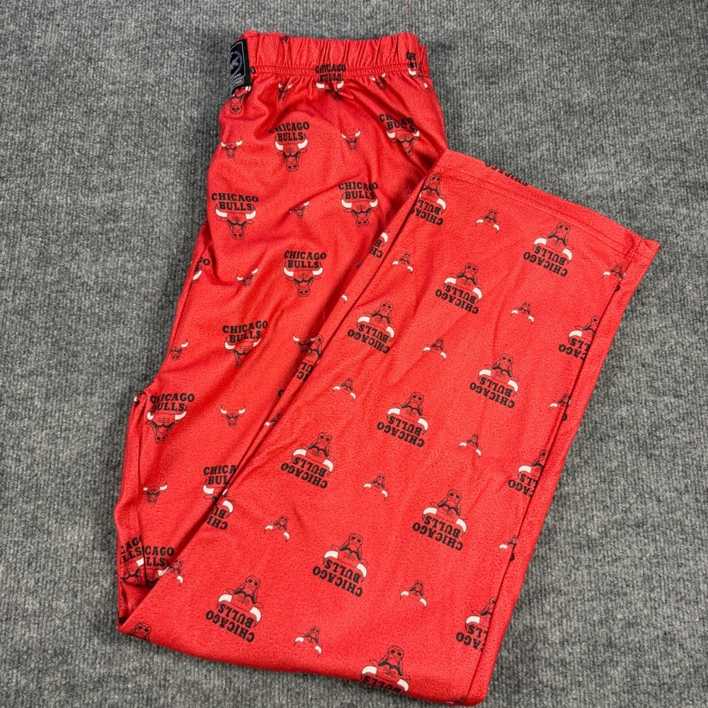 UNK Chicago Bulls Lounge Wear Red Pajama Pants Size L NBA Gorpcore Streetwear